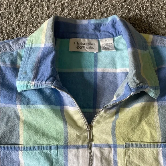 Pastel Plaid Shirt - Picture 2 of 12